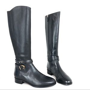 L. K. Bennett Kora London Black Knee Boots Size 38